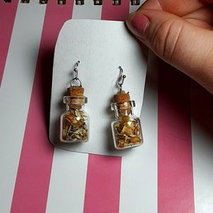 Handmade Lesbian Dried Flower Earrrings